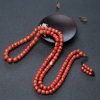 珊瑚苹果珠108佛珠-红掌柜