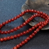 天然阿卡珊瑚108佛珠-红掌柜