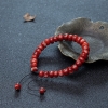 阿卡珊瑚算盘珠单圈手串-红掌柜