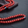 沙丁珊瑚108佛珠-红掌柜