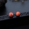 橘色珊瑚圆珠对珠-红掌柜