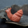 MOMO珊瑚蜗牛小摆件-红掌柜
