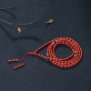 意大利天然沙丁珊瑚米珠长链-红掌柜