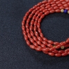 意大利天然沙丁朱红珊瑚长链-红掌柜