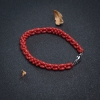 红珊瑚米珠编织手链-红掌柜