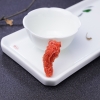 阿卡橘红珊瑚苦尽甘来吊坠-红掌柜