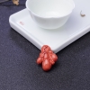 MOMO橘红珊瑚吊坠-红掌柜