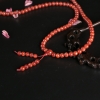 日本天然阿卡珊瑚108佛珠-红掌柜
