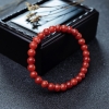 天然阿卡珊瑚单圈手串-红掌柜