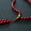 日本天然阿卡珊瑚桶珠佛珠-红掌柜