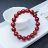 11mm深红珊瑚单圈手串-红掌柜