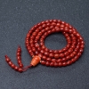 阿卡牛血红珊瑚桶珠佛珠-红掌柜