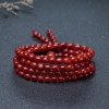 红珊瑚桶珠108佛珠-红掌柜