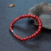 阿卡珊瑚桶珠手链-红掌柜