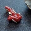 天然日本阿卡珊瑚吊坠-红掌柜