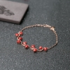 珊瑚心形手链-红掌柜