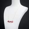 阿卡深红珊瑚锁骨链-红掌柜
