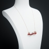深红珊瑚锁骨链-红掌柜