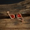 红珊瑚耳环-红掌柜