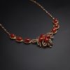 日本珊瑚项链-红掌柜珠宝
