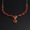 红珊瑚项链-红掌柜珠宝