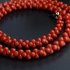 意大利天然沙丁红珊瑚项链-红掌柜