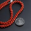 意大利红珊瑚八字项链-红掌柜