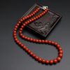 意大利天然沙丁红珊瑚塔链-红掌柜
