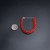 意大利珊瑚豆形手链-红掌柜