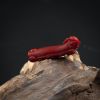 日本天然牛血红珊瑚吊坠-红掌柜