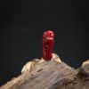 日本阿卡牛血红珊瑚如意吊坠-红掌柜