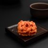 台湾天然MOMO红珊瑚牡丹花吊坠-红掌柜
