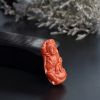 天然MOMO红珊瑚观音吊坠 - 红掌柜