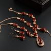 阿卡牛血红珊瑚项链-红掌柜