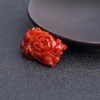 日本阿卡深红珊瑚花吊坠 - 红掌柜