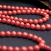 8.5mm意大利天然沙丁珊瑚108佛珠-红掌柜