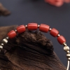 60#沙丁正红珊瑚手环-红掌柜