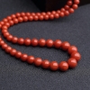 意大利天然朱红珊瑚塔链-红掌柜
