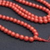 意大利天然沙丁珊瑚108佛珠-红掌柜