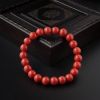 沙丁红珊瑚圆珠手串-红掌柜