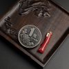 阿卡红珊瑚吊坠-红掌柜