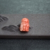 MOMO橘色珊瑚寿星挂件-红掌柜