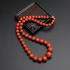 意大利天然红珊瑚塔链-红掌柜