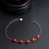 意大利天然沙丁红珊瑚手链-红掌柜