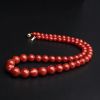 天然阿卡牛血红珊瑚塔链-红掌柜