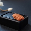 台湾天然MOMO橘色珊瑚吊坠-红掌柜