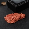 珊瑚花鸟戒面-红掌柜