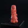 天然momo珊瑚观音摆件-红掌柜