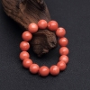 台湾天然momo橘红珊瑚手串-红掌柜