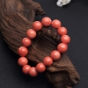 天然momo橘红珊瑚手串-红掌柜